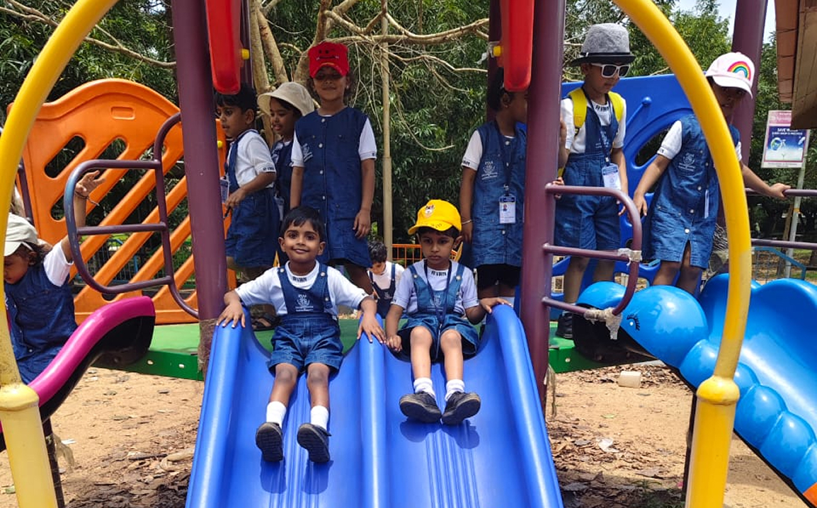 Our little Montessori stars had a joyful day at Kadri Park